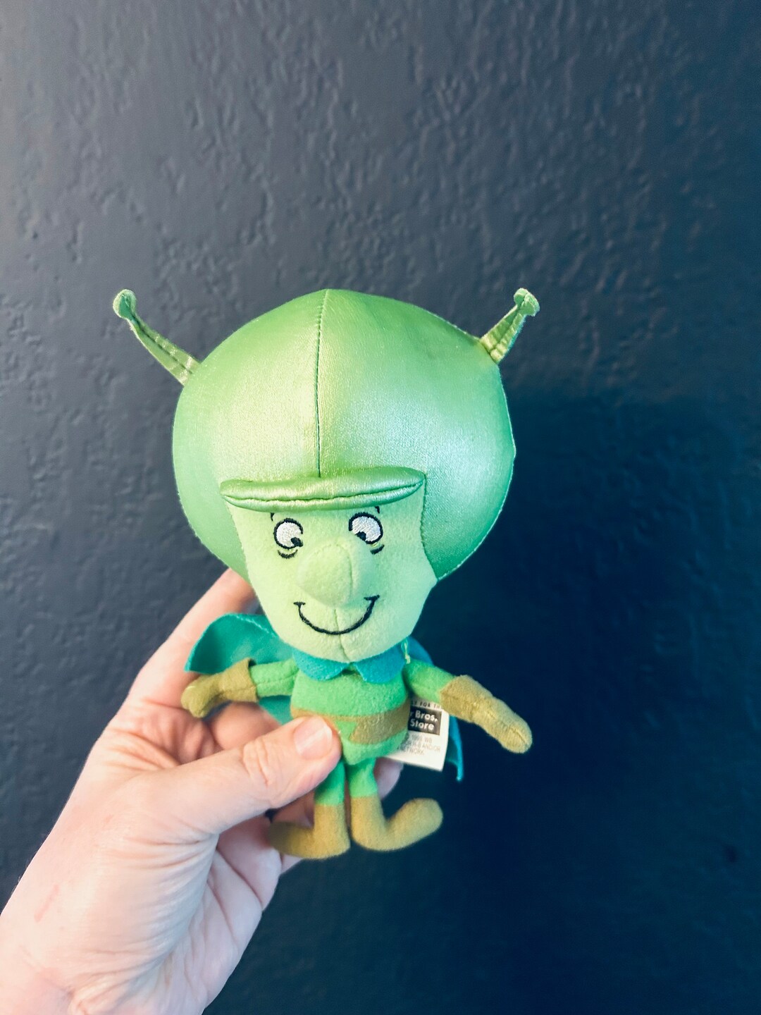 Great Gazoo Flintstones Jetsons Plush Toy Alien Cartoon Green Etsy