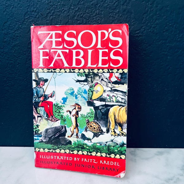 Aesop Fables Etsy Aesop Fables Etsy