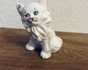 ゴールドアマー サンフランシスコ陶器 白い子猫の置物 キティ - Etsy 日本