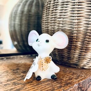 Fenton Glass Mouse - Etsy