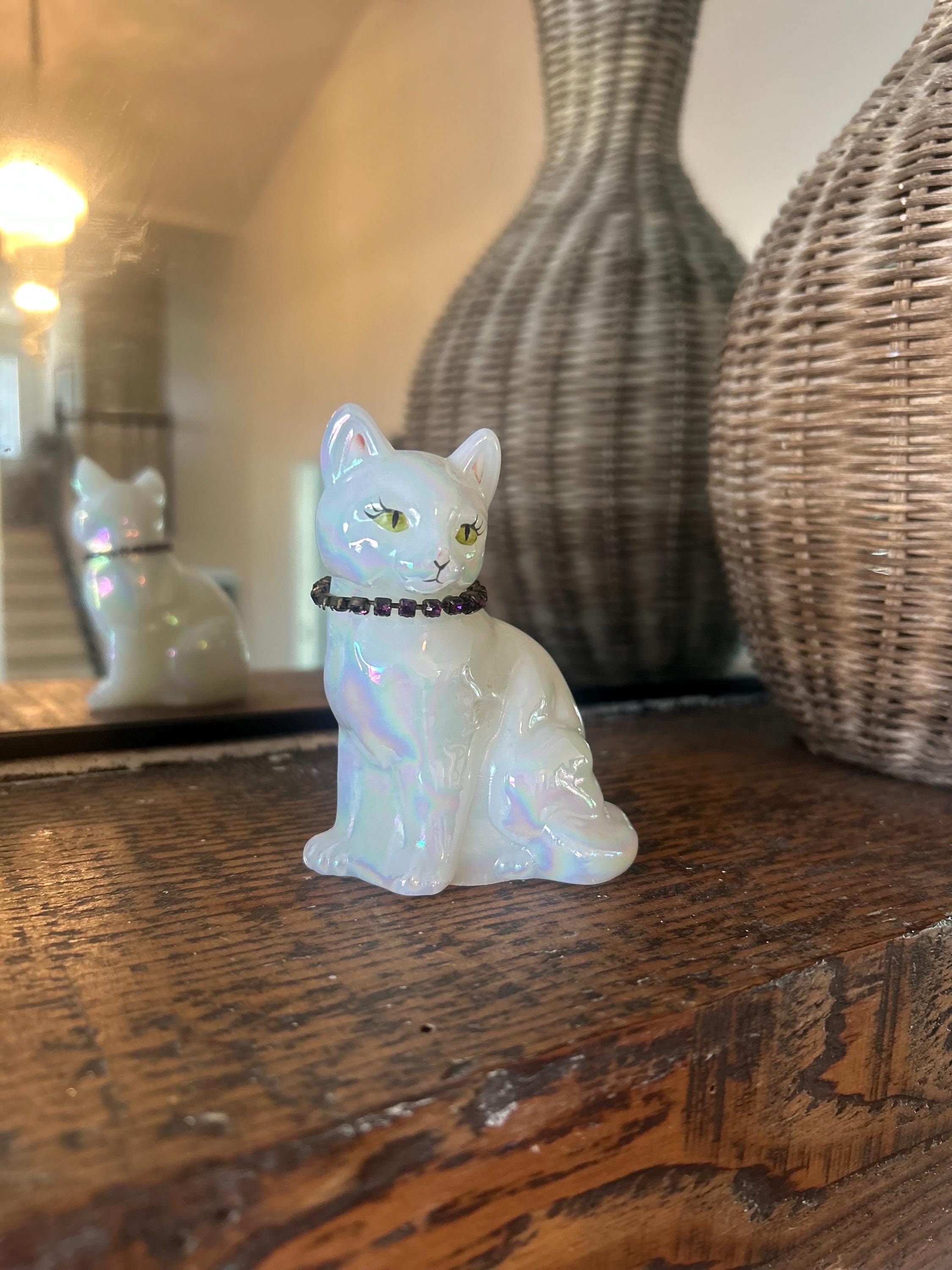 Fenton Cat - Etsy