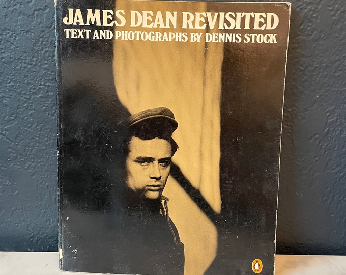James Dean Biography Revisited 1978 Softcover Etsy