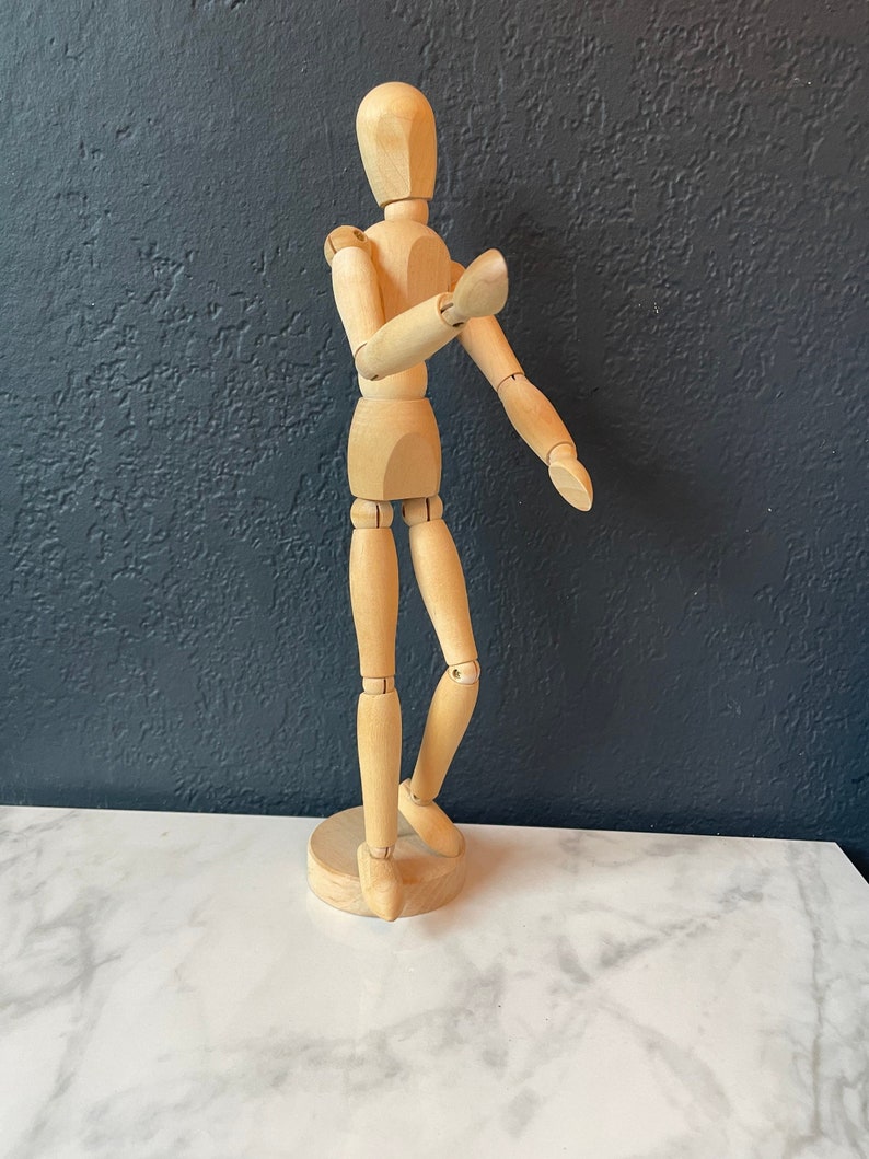 IKEA Gestalta 21576 Wood Mannequin Artist Sketch Figure Model Etsy