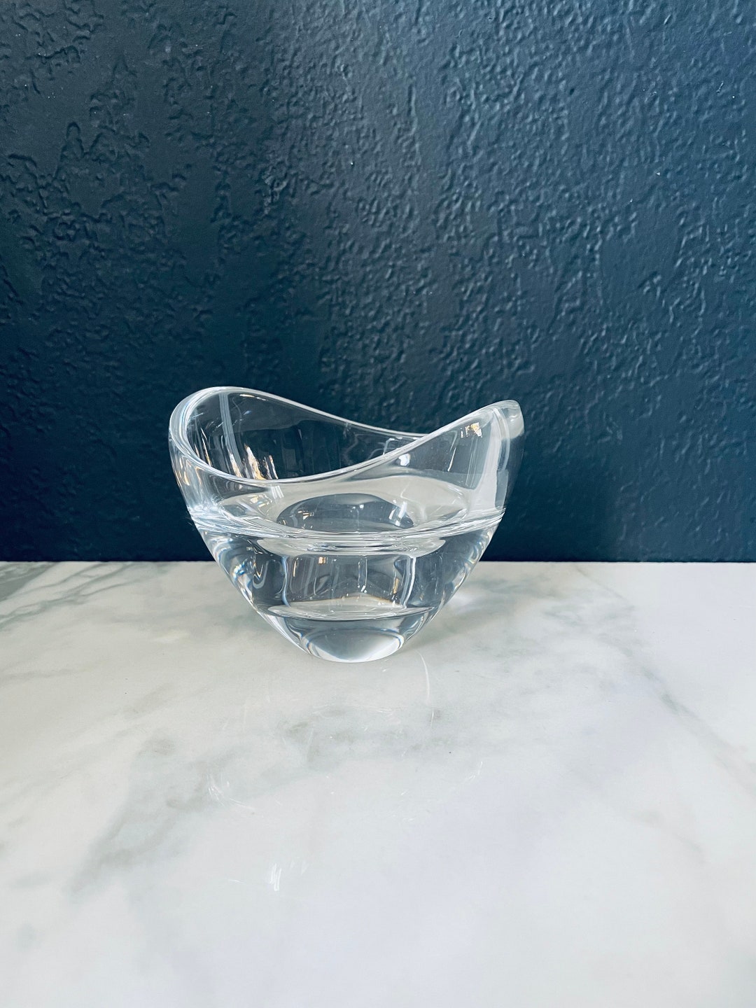 Nambe Crystal Tea Light Candle Holder Etsy