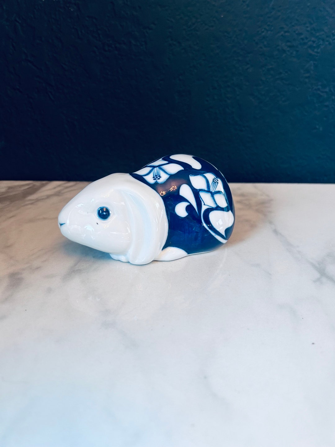 Villeroy Boch Gallo Design Royal Hand Painted Bunny Rabbit in Blue ...
