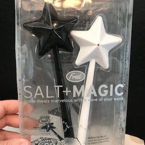 Salt and Magic Wand Salt & Pepper Shakers