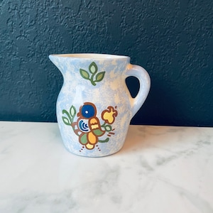 Pennsylvania Dutch Pottery Karen Dilcher Creamer Mini pitcher