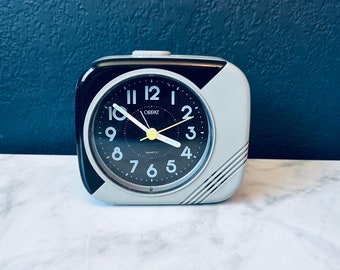 orpat Alarm Clock Glows Dark modern design Battery Operated