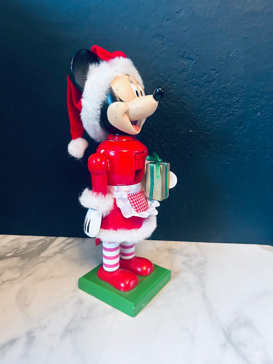 Disney Minnie Mouse Nutcracker Disney Christmas Holiday Red Green White