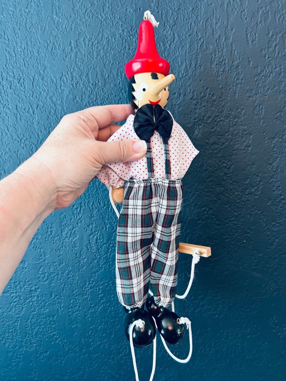 アメリカン雑貨 Disney (訳あり)ビンテージ ピノキオ 操り人形