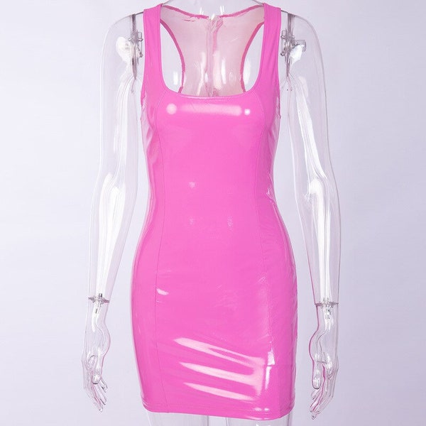 Hot Pink Barbei Dress - Perfect for Halloween, Parties,