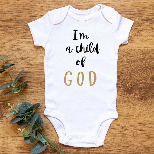 Child of God Baby Onesie