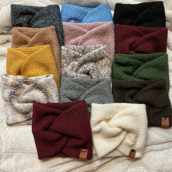 Winter Knitted Headbands