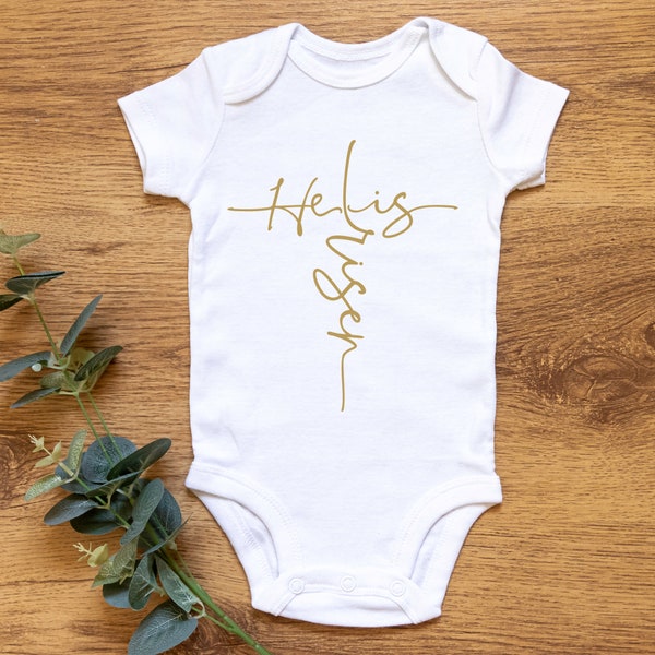 He is Risen Baby Onesie