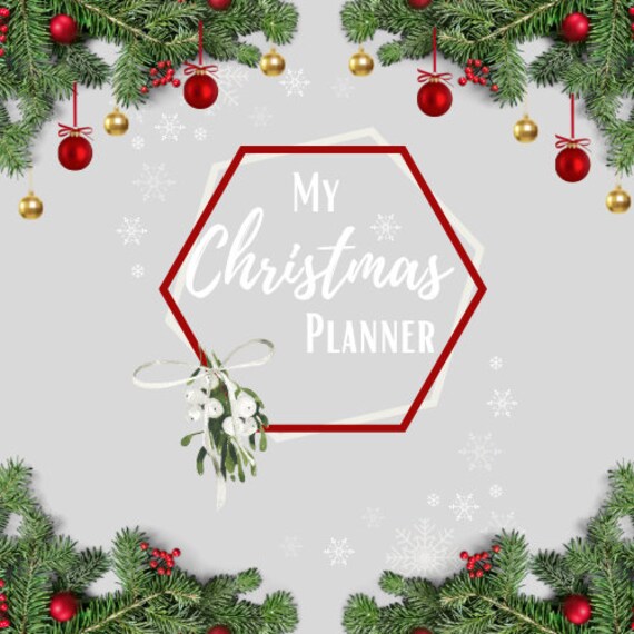 The BEST Holiday Planner DIGITAL DOWNLOAD Etsy