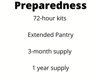 Emergency Preparedness,