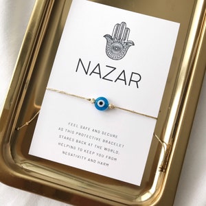 Evil Eye Bracelet Evil Eye String Bracelet Evil Eye Wish Bracelet Protection Bracelet Good Luck Bracelet Evil Eye Jewelry Nazar Bracelet