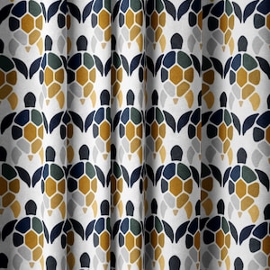 Turtle fabric inspired velvet upholystery fabric, Animal fabric