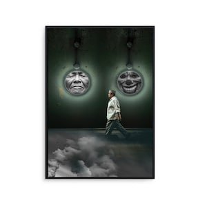 Surreal art &quot;Gallery Mood&quot; / surreal collage fine art / Sustainable Art