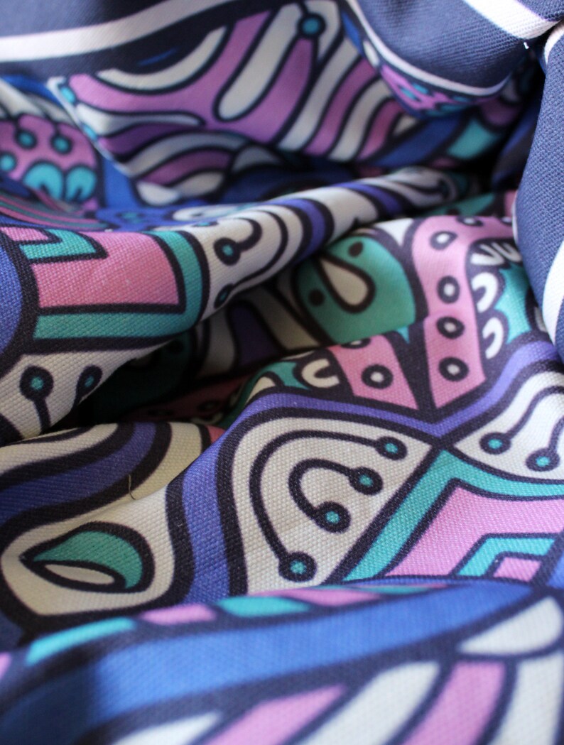 Set of 2 Velvet Curtain Panels Blackout Curtains Oriental Etsy