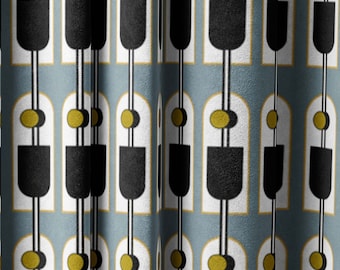 Mid Century modern Artdeco inspired velvet upholystery fabric 60s 70s + COLORS