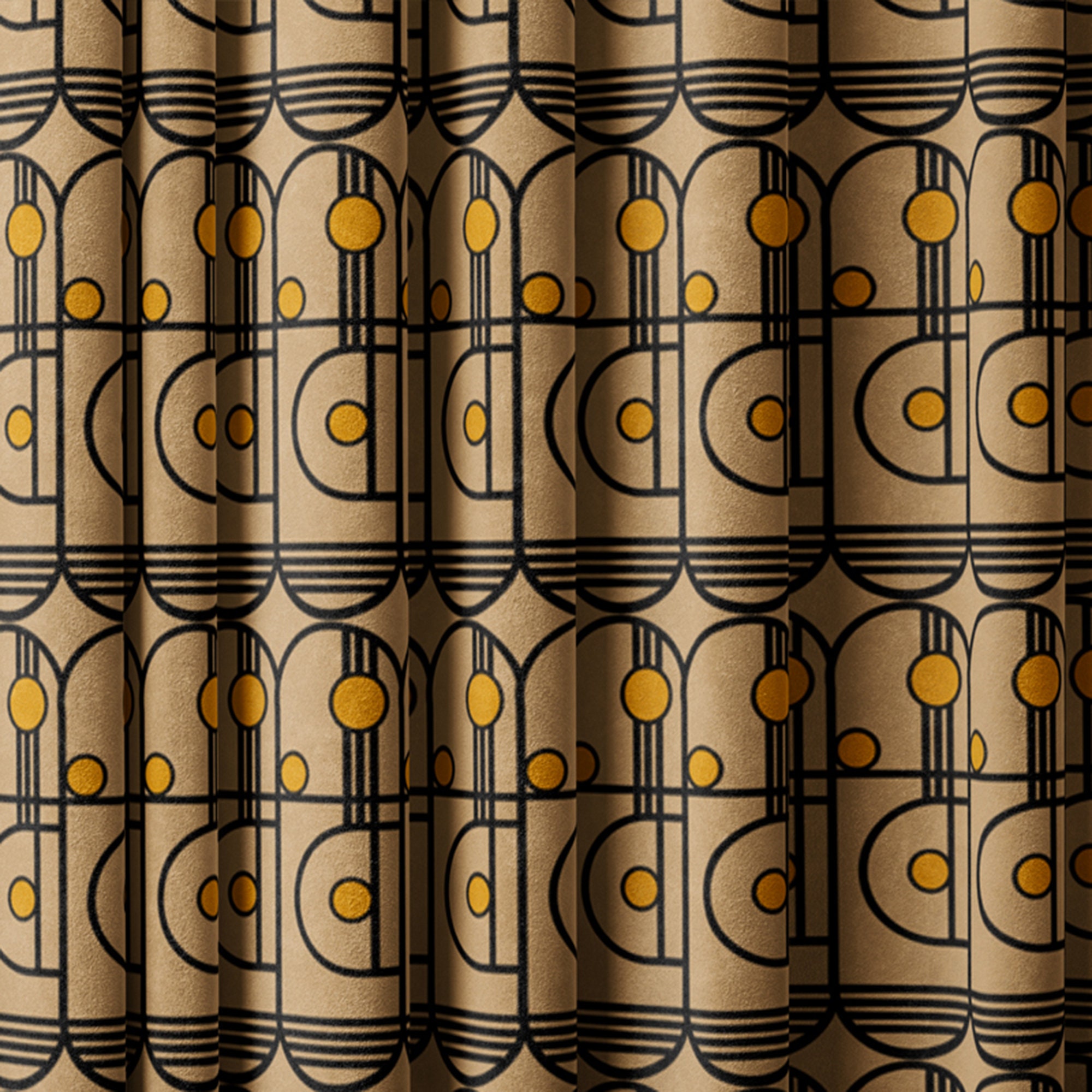 Mid century fabric - Etsy 日本