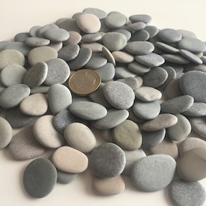 100 natural small beach stones Sea stones beautiful Shaped Sea pebbles Size"0.6-1.0"#art supplies, decoration etc. (ak4)