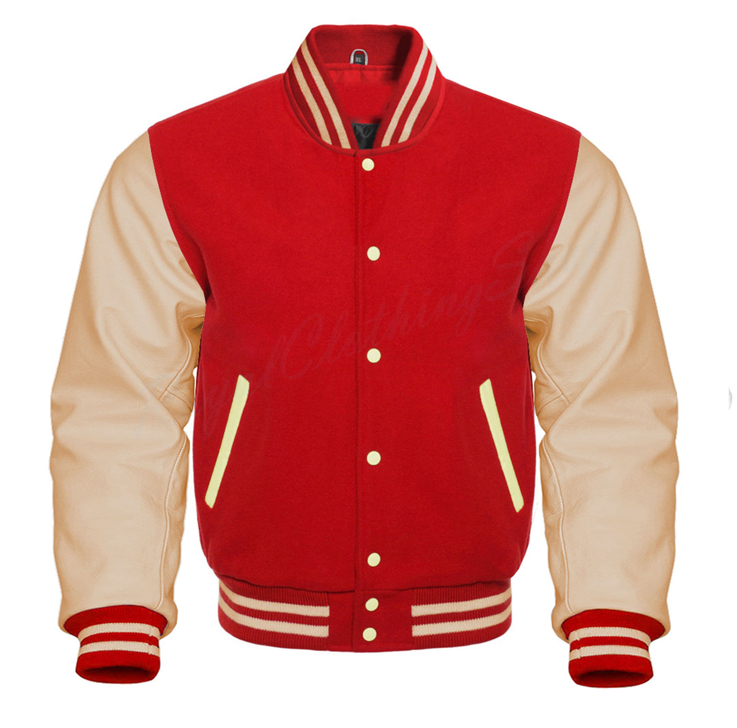 Men's Varsity Letter Jacket premium Genuine Cowhide Etsy