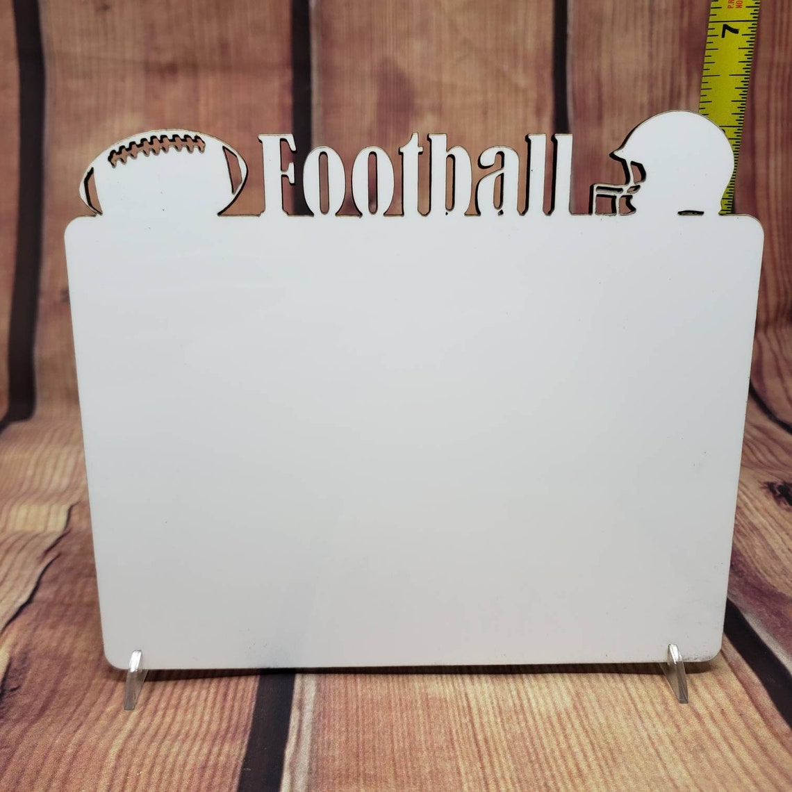Football 5x7 Photo Sublimation Blank Frame Etsy