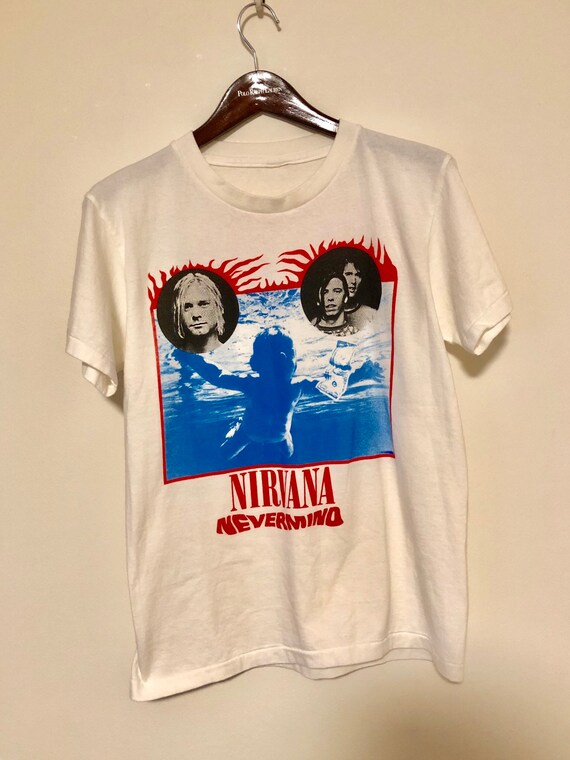 vintage nirvana nevermind shirt