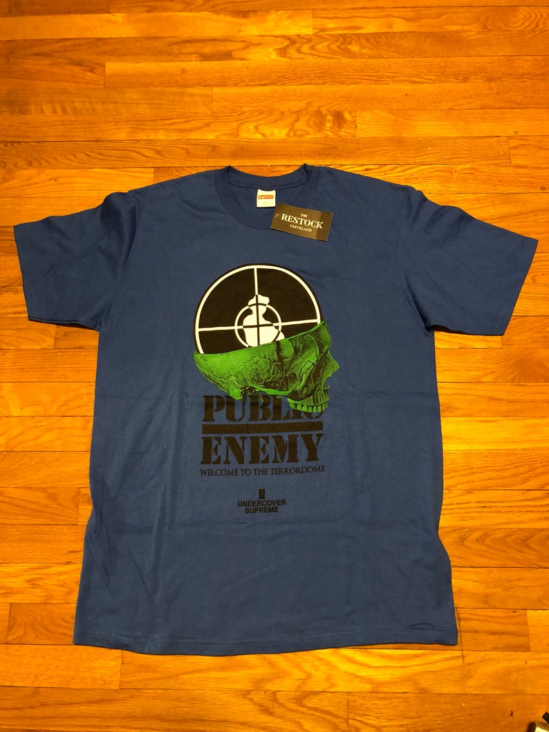 royal blue supreme shirt