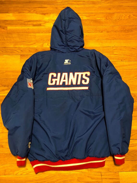 York Giants Puffer Hooded Jacket 