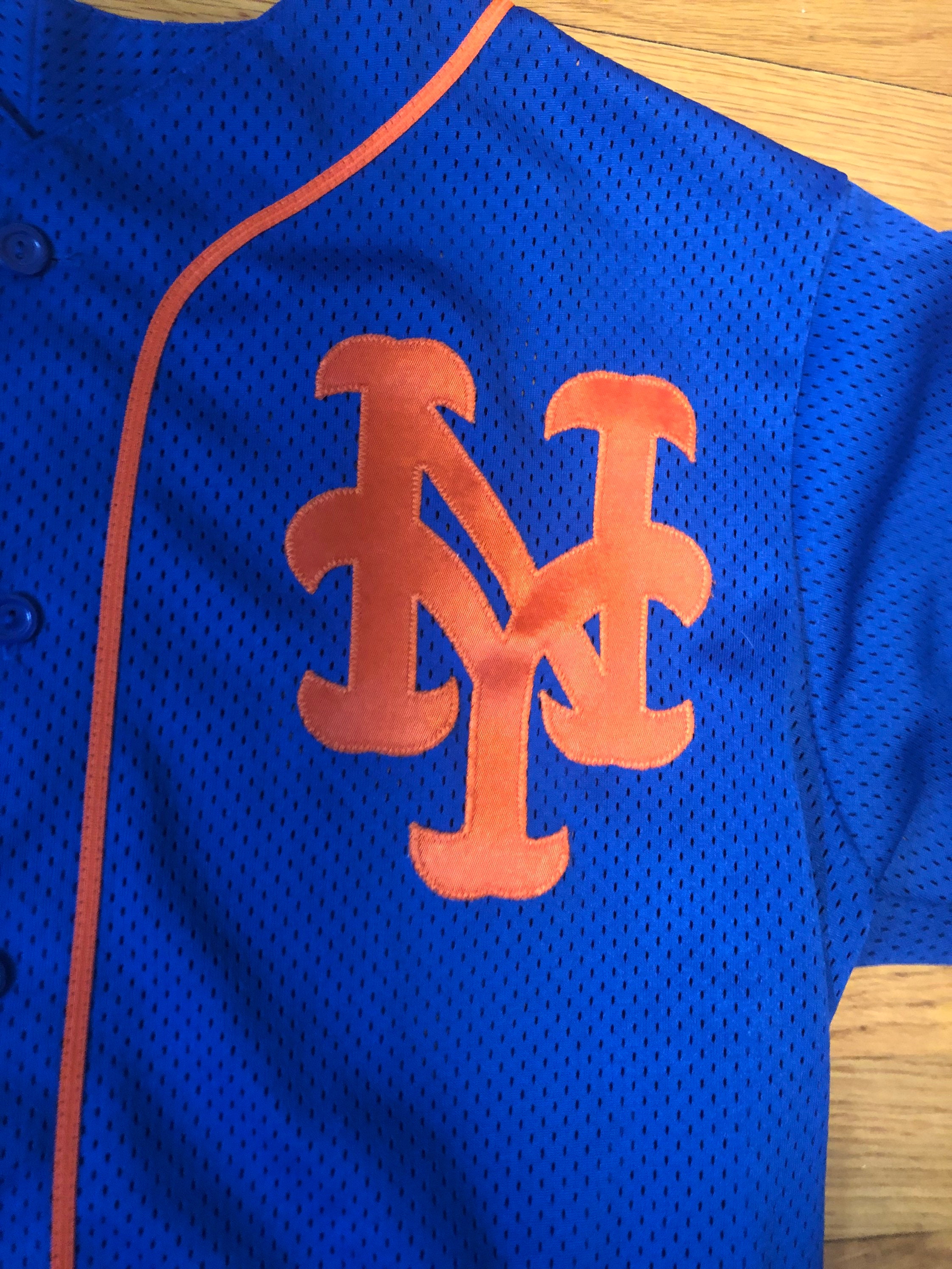 Vintage 90s Majestic MLB New York Mets Jersey Size L Made in Etsy