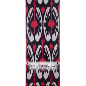 ikat decor Soft Ikat Fabric Ikat Interior Ikat for upholstery Hand-dyed Garnet Cotton Ikat textile Uzbek Ikat Fabric Blue Fabric