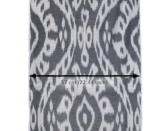 Handmade Black cotton ikat fabric for sale, ikat for bedding, best ikat, textile, handmade ikat, hand woven silk cotton ikat, Uzbekistan,