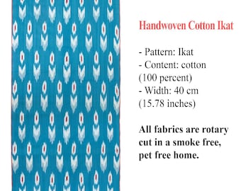 Blue Cotton ikat , soft ikat fabric, ikat for upholstery, 100% soft ikat, ikat home decor, design fabric, ikat interior design