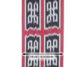 Handwoven  Cotton Ikat ,Ikat for Upholstery, Uzbek Cotton Ikat, Ikat Decor, By the yard, Hand-dyed Ikat, Uzbek Handw Fabric