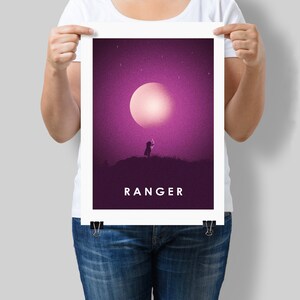 Ranger - Premium Dungeons & Dragons Art Prints [A4 / A3] - RPG, Fantasy, DnD, D20 Gifts