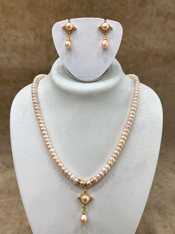 Hyderabadi Pearl Jewellery Set 