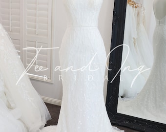 Sienna Beading Wedding Dress Gown