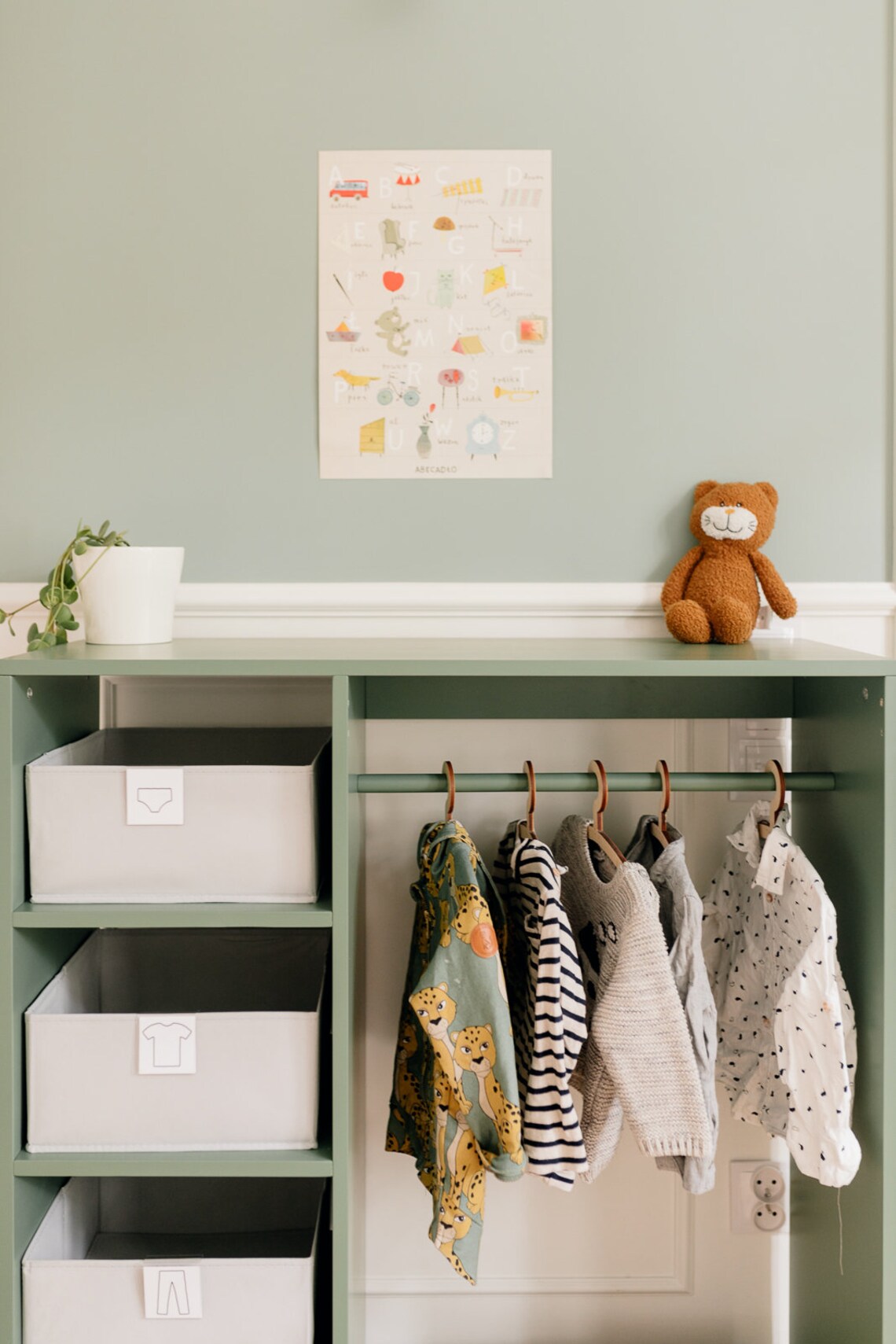 Kids wardrobe montessori child wardrobe toddler wardrobe Etsy