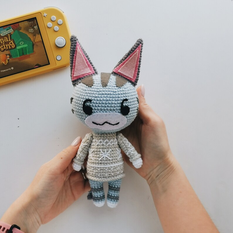 Lolly Animal Crossing Plush Toy Animal Crossing Cat Etsy