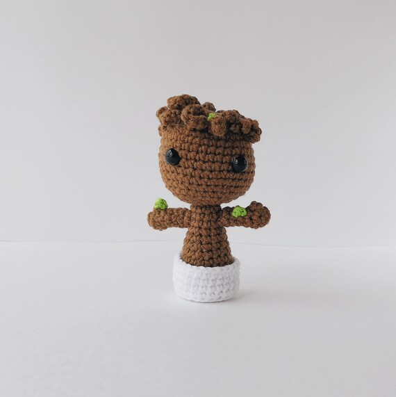 Juguete De Ganchillo Mini Groot Yo Soy Groot Bebe Groot Etsy Juguete De Ganchillo Mini Groot Yo Soy Groot Bebe Groot Etsy