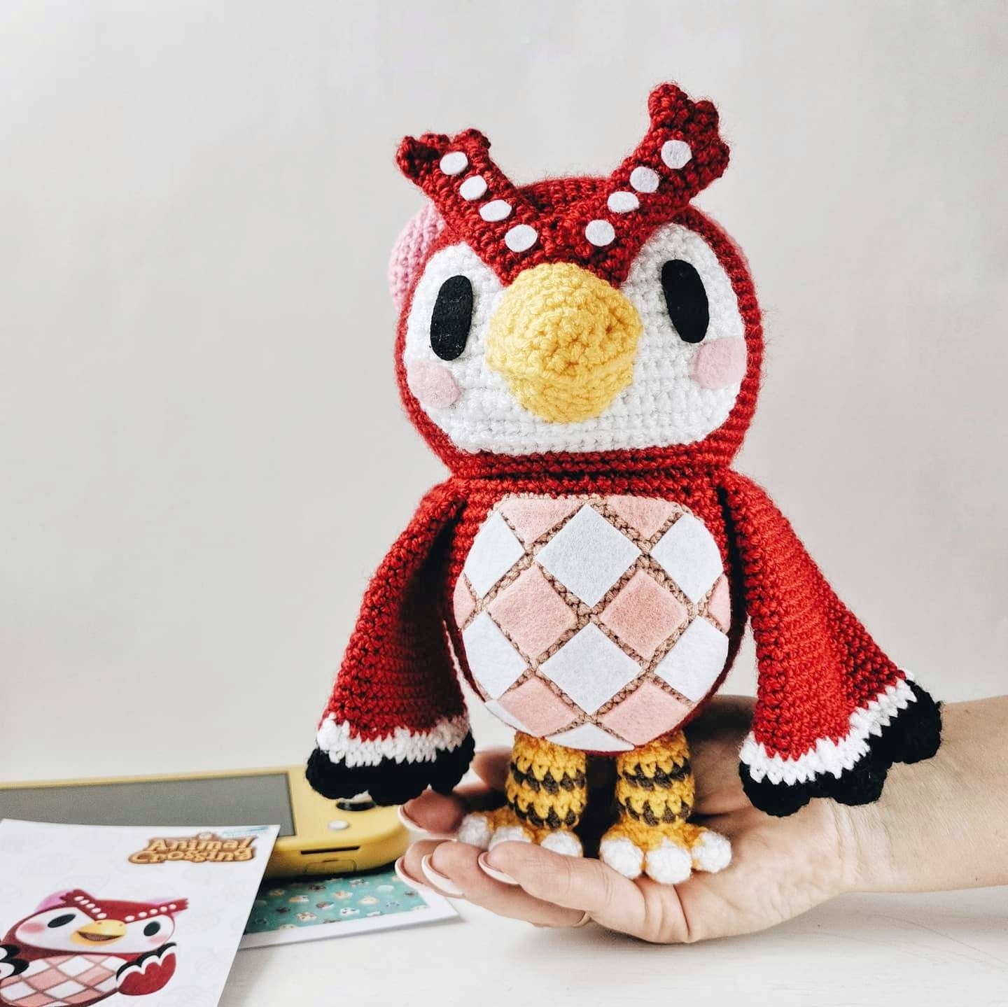 Celeste Animal Crossing plush toy acnh Celeste owl toy | Etsy