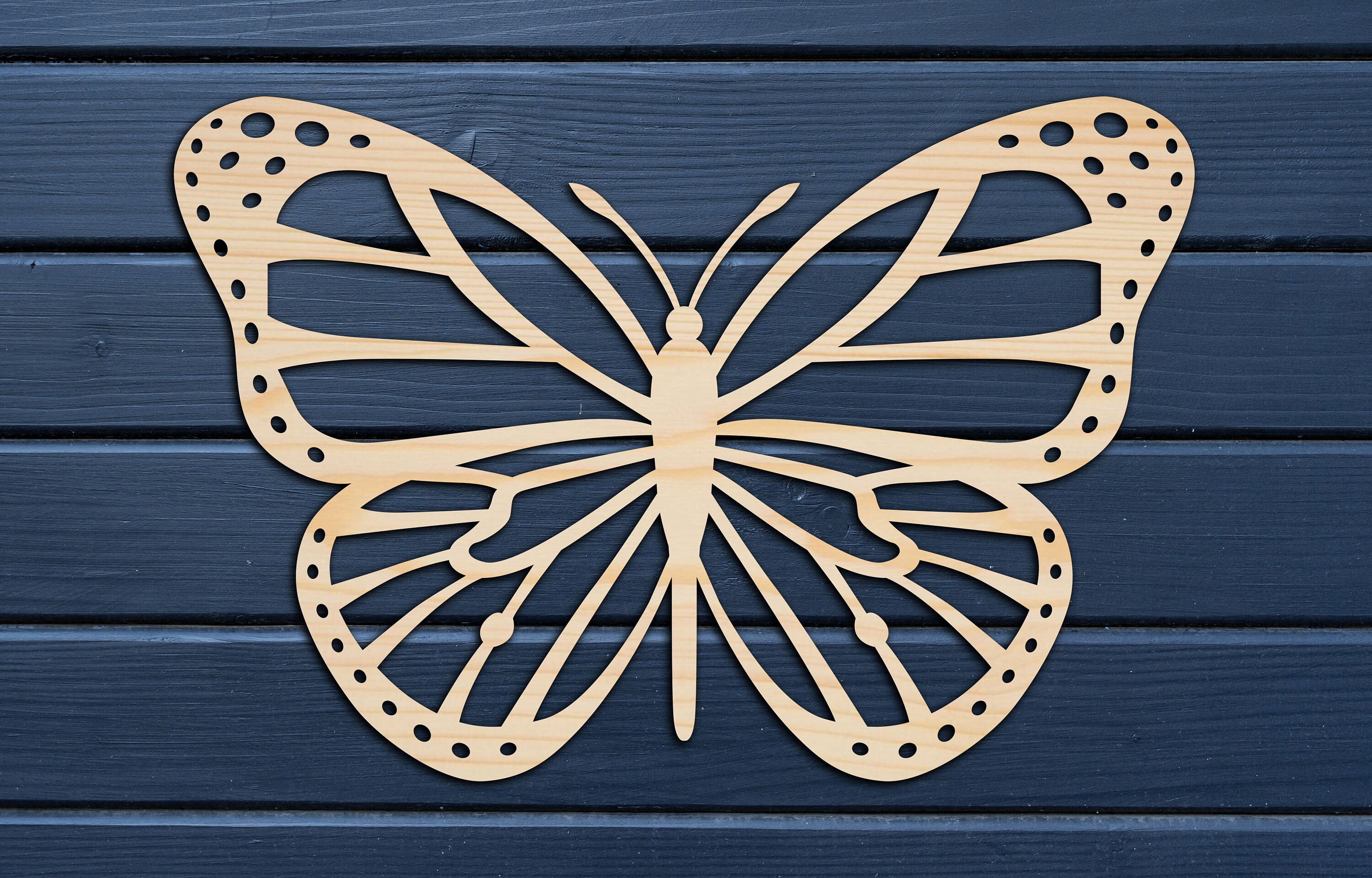 Butterfly wall decor from wood Wooden Wall Art Bedroom Etsy