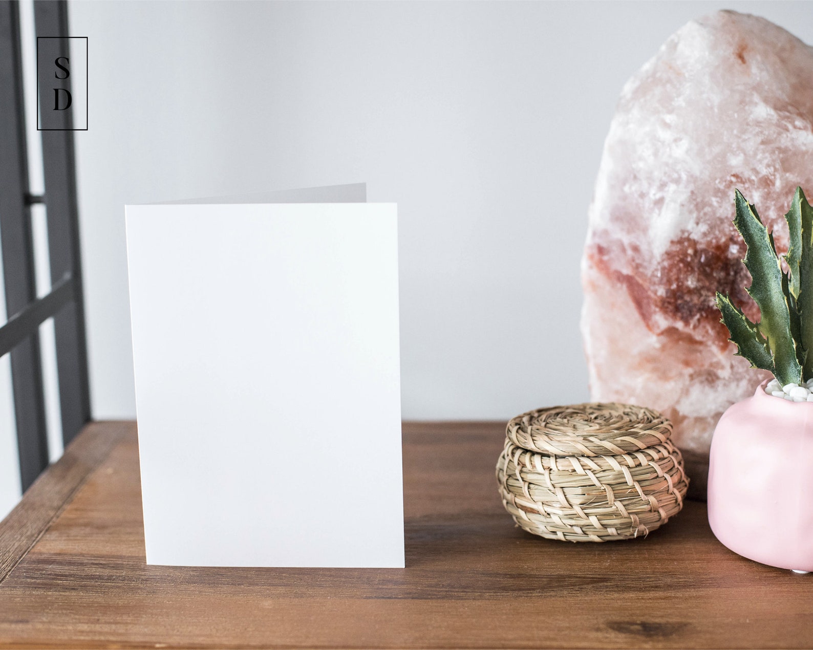 Download A7 Greeting Card Mockup Agave | Etsy