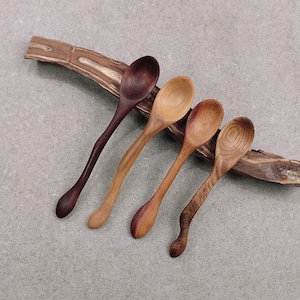 Wooden baby spoon