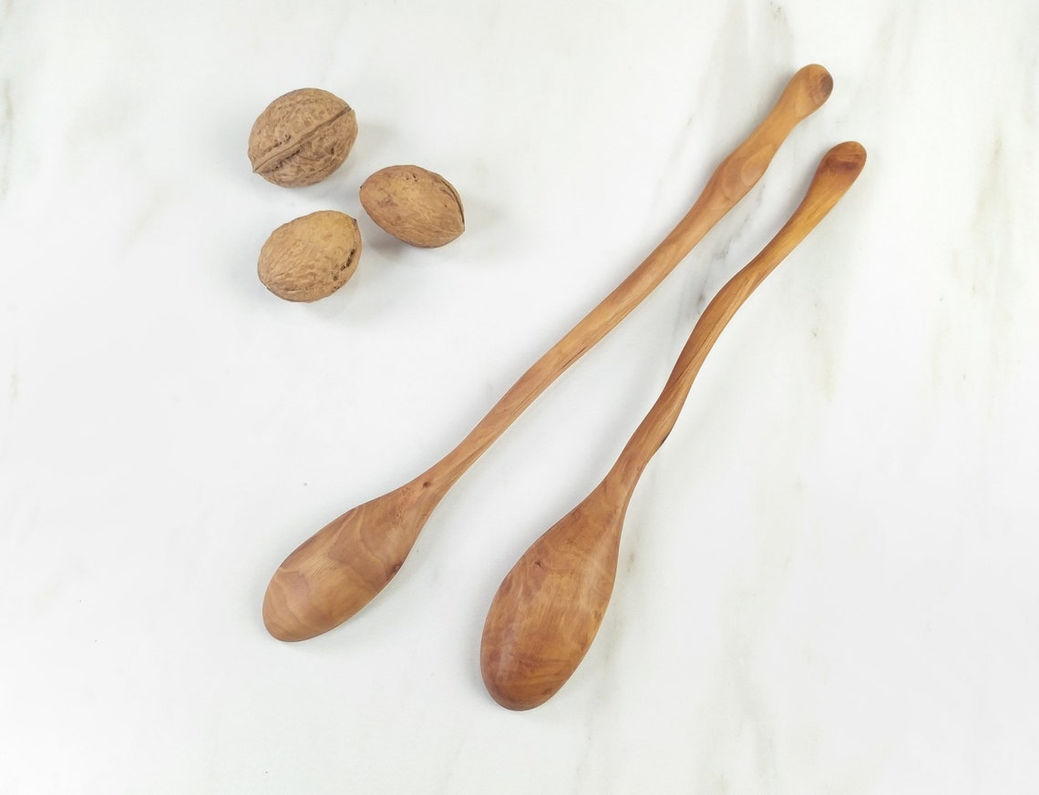 Wooden Kitchen Utensils for Cooking Eating Handcarved From Etsy