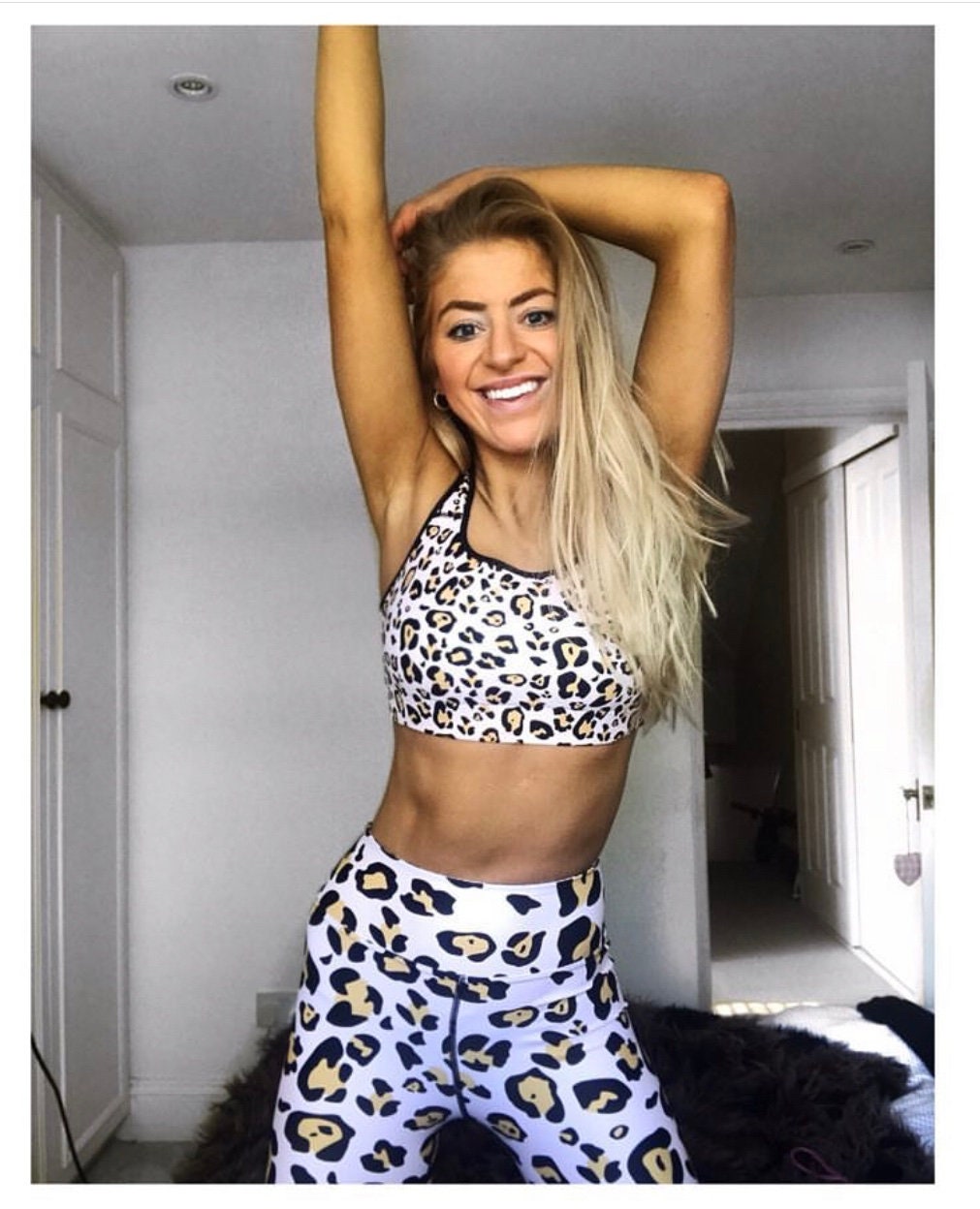 Leopard Sports Bra 