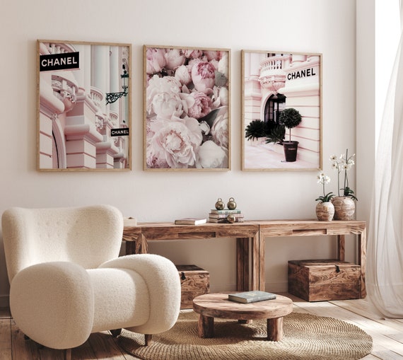 3x Fashion Poster Set Luxury Fashion Murals Premium Etsy